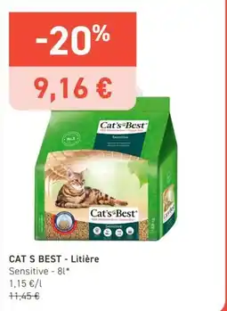 Tom&Co CAT S BEST - Litière Sensitive offre