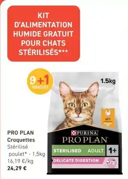 Tom&Co PURINA PRO PLAN Croquettes Stérilisé offre