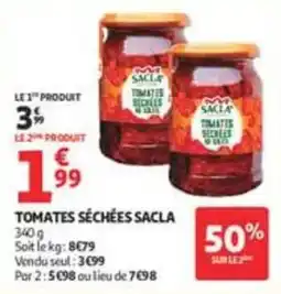 Auchan Supermarché SACLA Tomates séchées offre