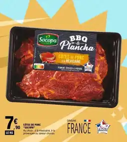 E.Leclerc Socopa Côtes de porc offre