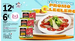 E.Leclerc Charal carpaccio offre