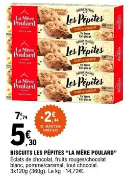 E.Leclerc La Mère Poulard Les Pépites offre