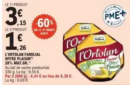 E.Leclerc Express l'Ortolan Familial offre