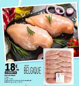 E.Leclerc Filet de poulet offre