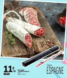 E.Leclerc FUET GÉANT offre