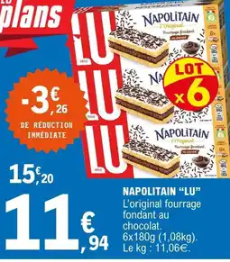 E.Leclerc LU NAPOLITAIN offre