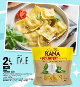 E.Leclerc Giovanni Rana offre