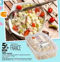 E.Leclerc Qualité Traiteur Salade offre