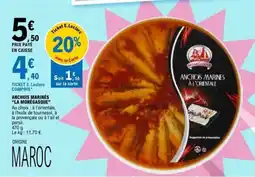 E.Leclerc La monegasque anchois marines offre