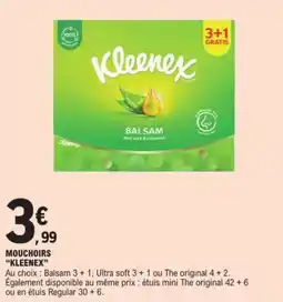 E.Leclerc Express Kleenex Mouchoirs offre