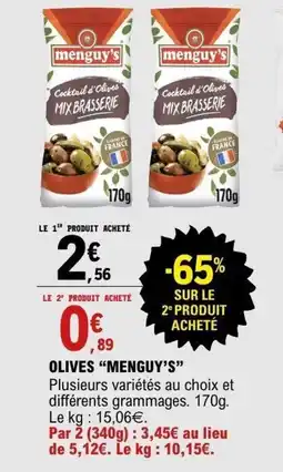 E.Leclerc menguy's Olives offre