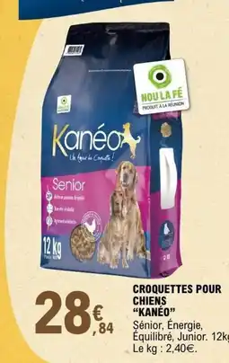 E.Leclerc Kanéo Croquettes pour chiens offre