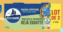 E.Leclerc Petit Navire Thon entier offre