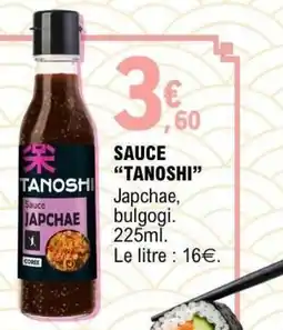E.Leclerc TANOSHI Sauce JAPCHAE offre