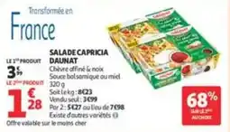 Auchan Supermarché DAUNAT SALADE CAPRICIA offre