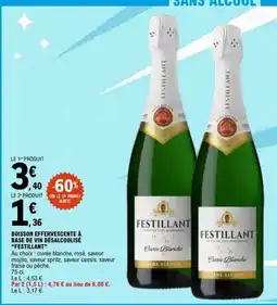 E.Leclerc Festillant Boisson effervescente offre