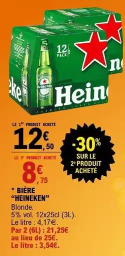 E.Leclerc Heineken offre