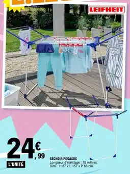 E.Leclerc LEIFHEIT SÉCHOIR PEGASUS offre