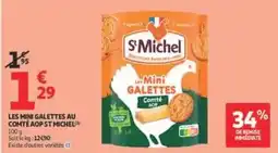 Auchan Supermarché St Michel Les Mini Galettes offre