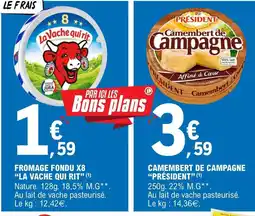 E.Leclerc La Vache qui rit FROMAGE FONDU offre
