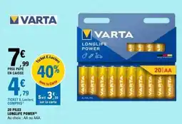E.Leclerc VARTA Piles offre