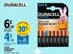 E.Leclerc DURACELL POWER BOOST OPTIMUM offre