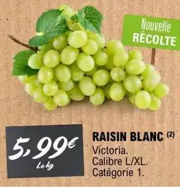 E.Leclerc Victoria Raisin blanc offre