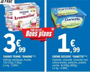 E.Leclerc Danone Yaourt Ferme offre