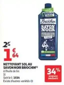 Auchan Supermarché Briochin SAVON NOIR offre