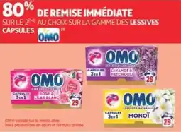 Auchan Supermarché OMO Capsules offre
