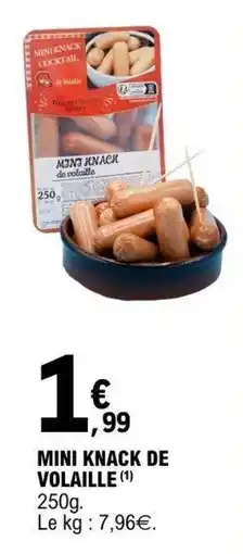 E.Leclerc MINI KNACK DE VOLAILLE offre