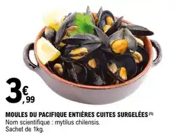 E.Leclerc MOULES DU PACIFIQUE offre