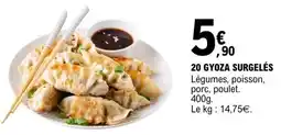 E.Leclerc GYOZA SURGELÉS offre