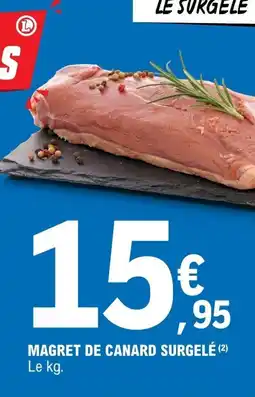 E.Leclerc Magret de canard surgele offre