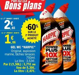 E.Leclerc HARPIC GEL WC offre