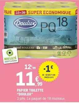 E.Leclerc Doulux Papier Toilette offre