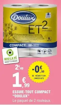 E.Leclerc Doulux Essuie-tout compact offre