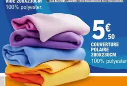 E.Leclerc COUVERTURE POLAIRE offre