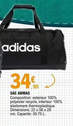 E.Leclerc adidas SAC ADIDAS offre