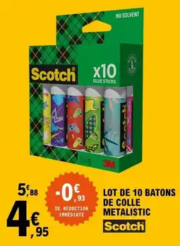 E.Leclerc Scotch Glue Sticks offre