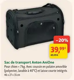 Maxi Zoo Anione sac de transport anton offre