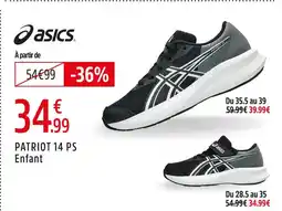 Intersport Asics patriot 14 ps enfant offre
