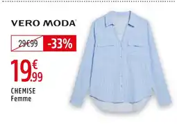 Intersport Vero moda chemise femme offre