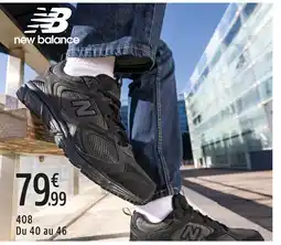 Intersport New balance chaussures offre