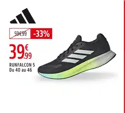 Intersport Adidas runfalcon 5 offre