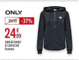 Intersport Only sweatshirt à capuche femme offre