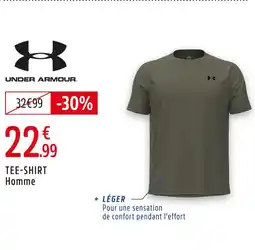 Intersport Under armour tee-shirt homme offre