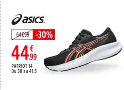 Intersport Asics patriot 14 offre