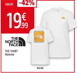 Intersport The north face tee-shirt homme offre