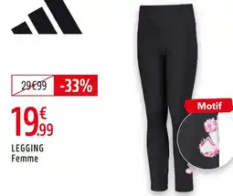 Intersport Adidas legging femme offre